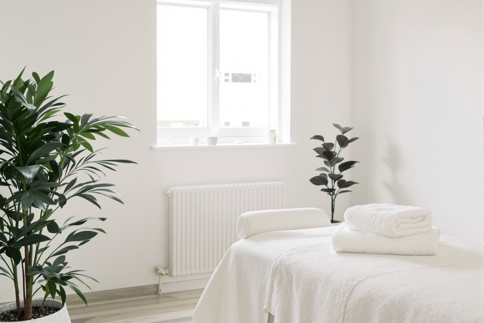 The treatment room at Bloom Beauty Studio